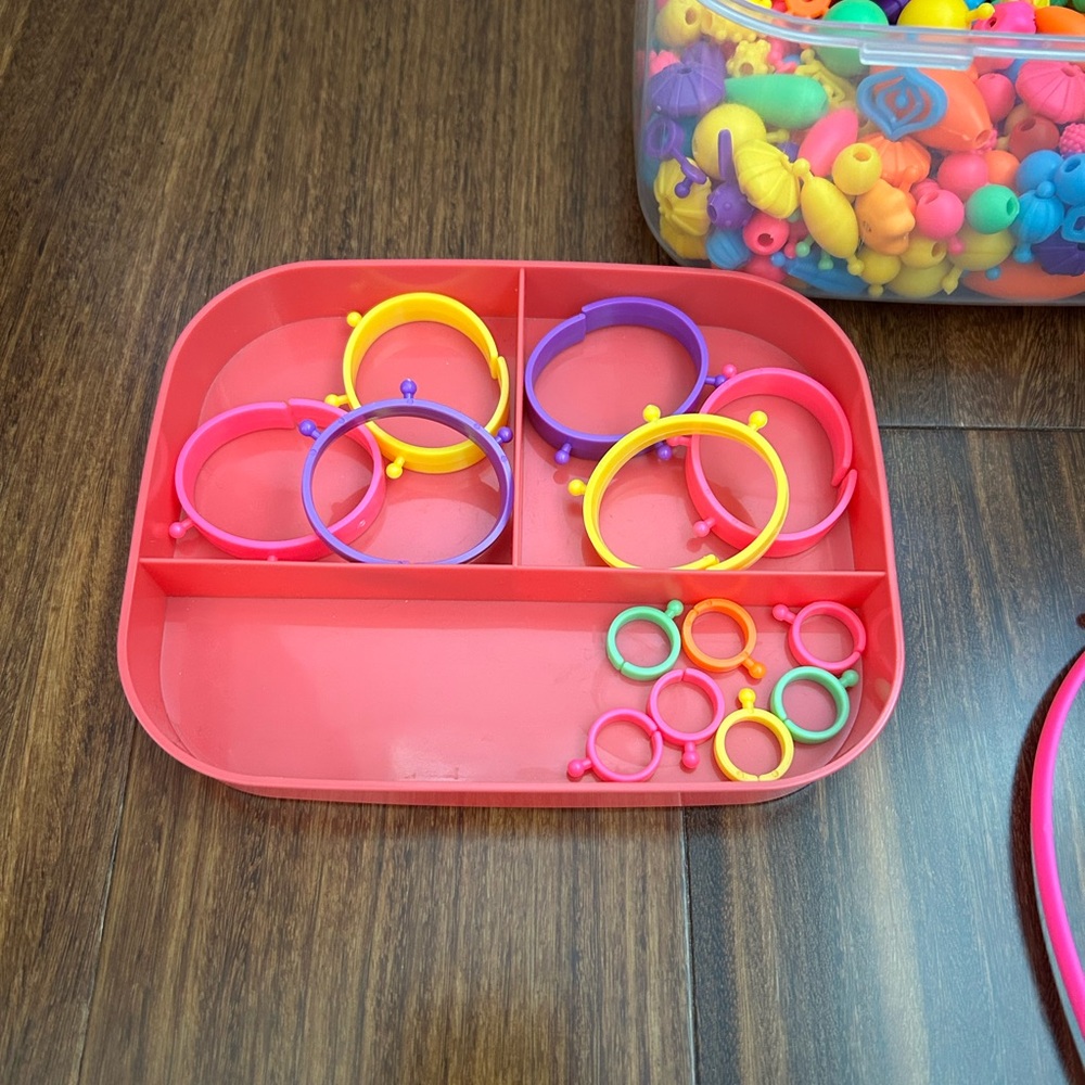 EUC Kids Bead Bracelet & Headband Craft Kit - Picture 4 of 5